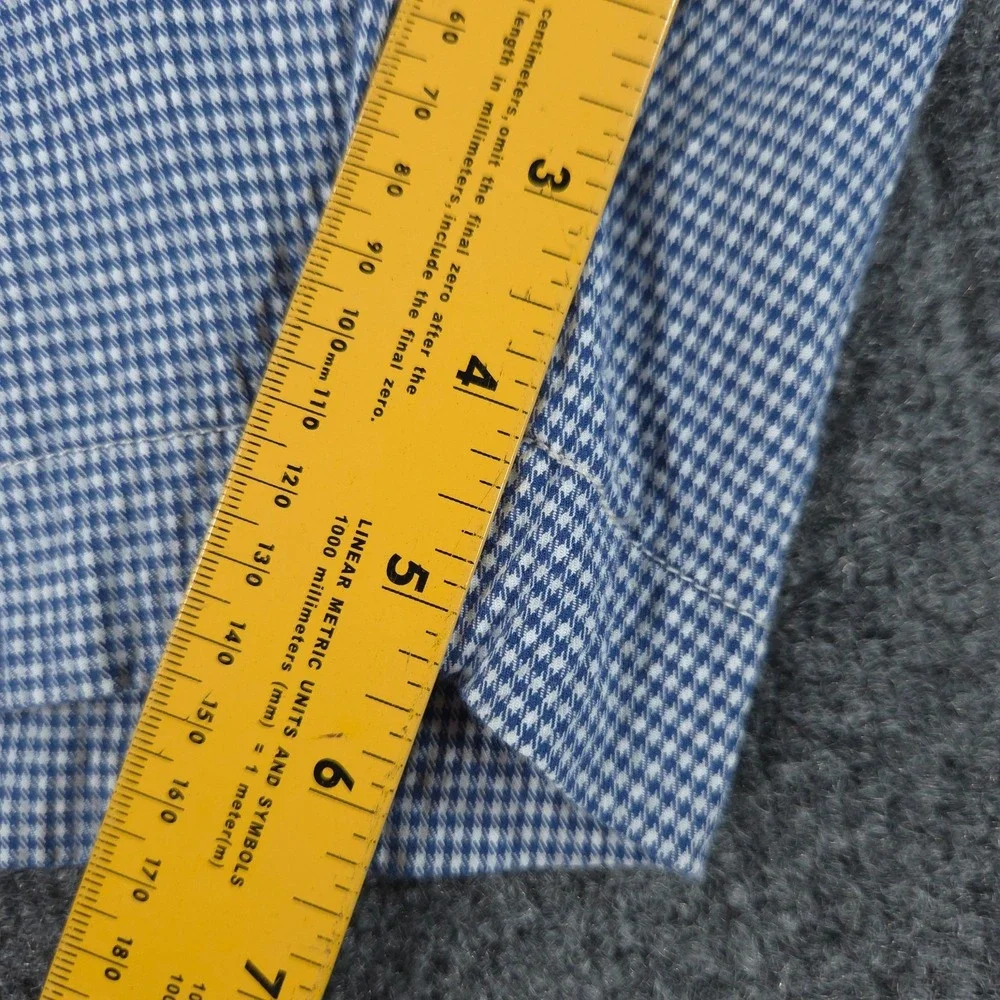 Polo Ralph Lauren Mens 29 (FIT 30) Blue White Gingham Stretch Classic Fit Shorts